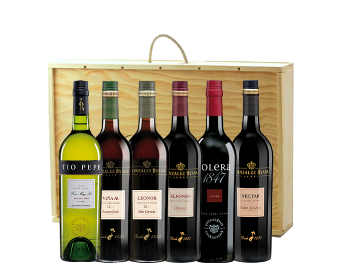 Estuche Vinos de Jerez Sherrymaster